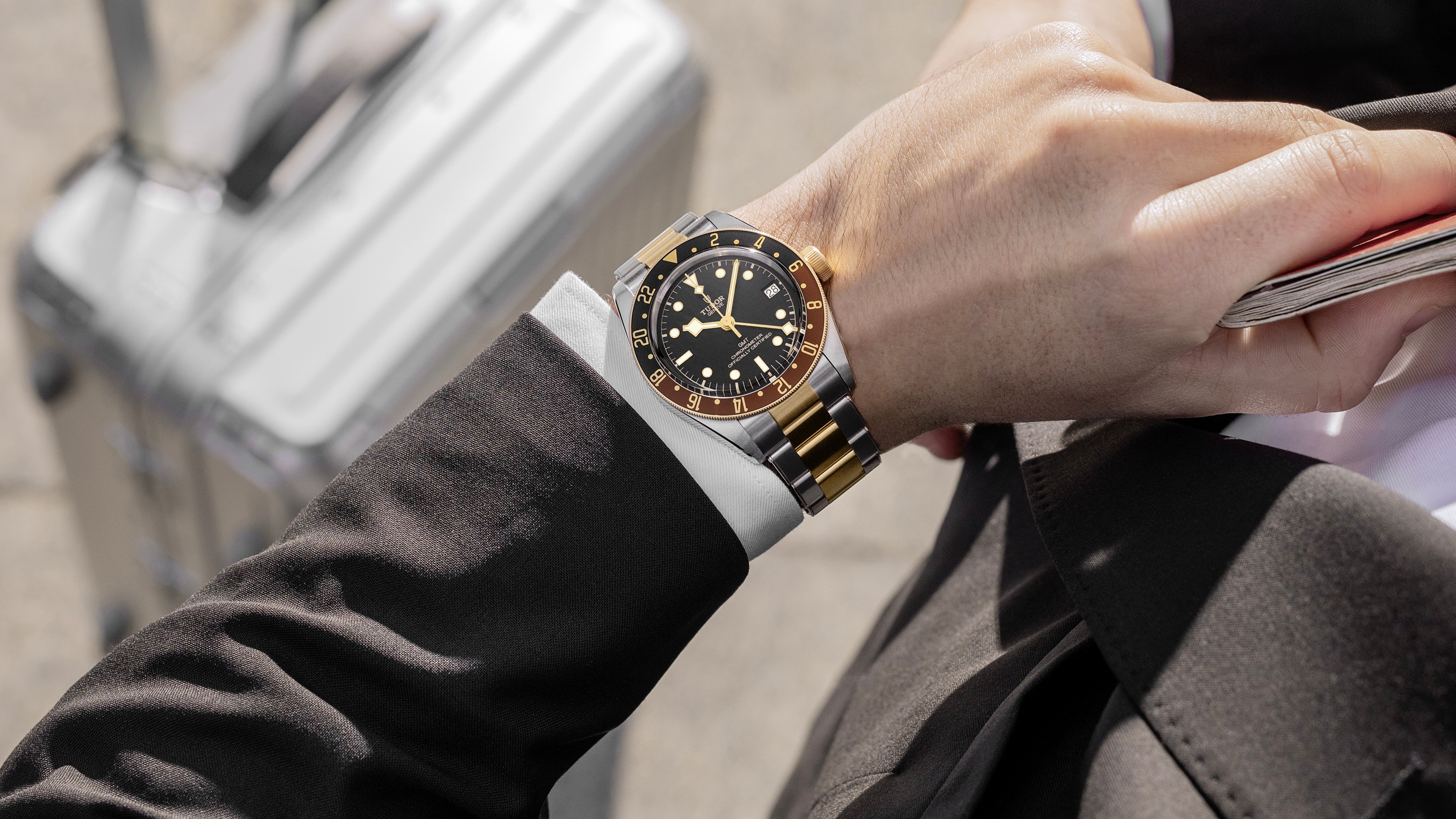 Tudor Black Bay GMT gold & steel