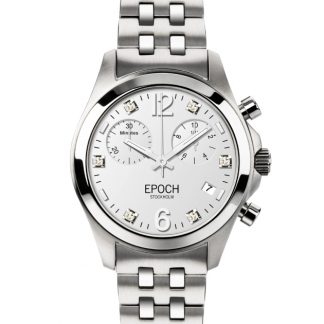 Epoch First Lady Chronograph Scandinavian White