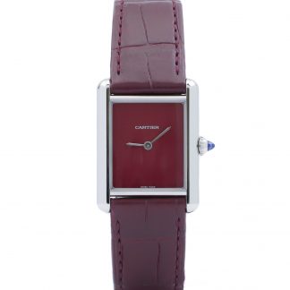 Cartier Tank Must Bordeaux Red WSTA0056 Unworn 2021 Novelty