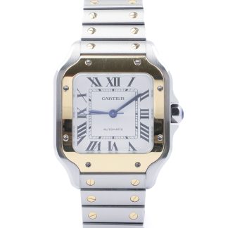 Cartier Santos De Cartier Medium Steel Yellow Gold W2SA0016 Fullset 2022