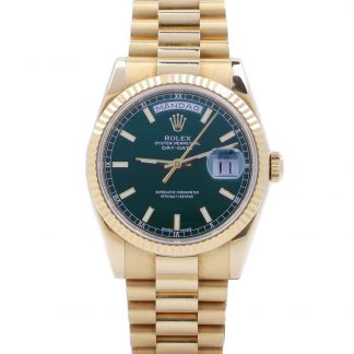 Rolex Day-Date President Green Dial Fullset 2007