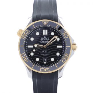 Omega Seamaster Diver 300M Gold Black 210.22.42.20.01.001 Fullset 2019