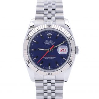 Rolex Datejust Turn-O-Graph 116264 Blue Dial Fullset 2008