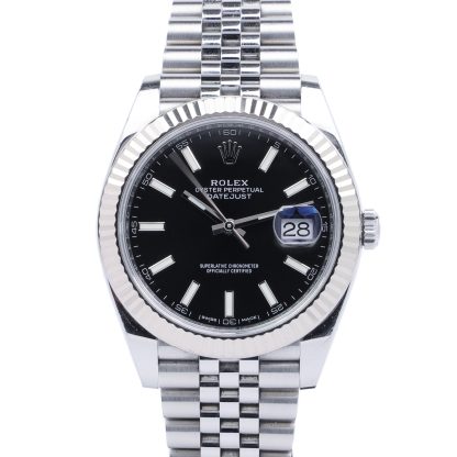 Rolex Datejust 41 126334 Jubilee Black Dial Fullset 2019