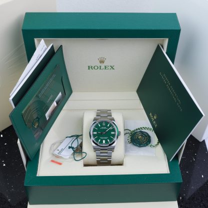 Rolex Oyster Perpetual 36 126000 Green Dial 2022