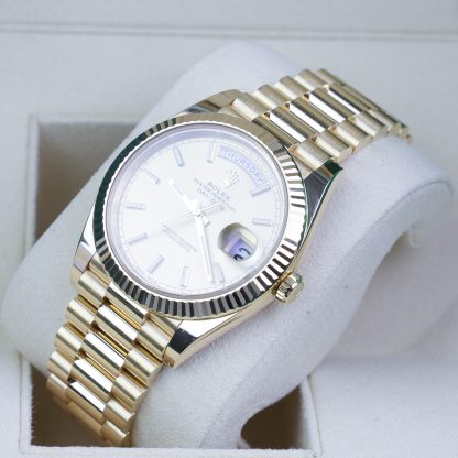 Rolex Day-Date 40 228238 Champagne Dial Fullset 2016