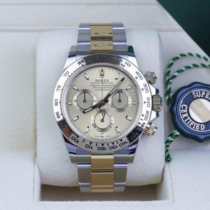 Rolex Daytona Two-Tone Champagne Dial 116503 Fullset 2021