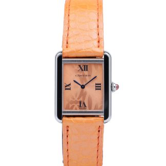 Cartier Tank Solo Small 2716 Orange Fullset 2016