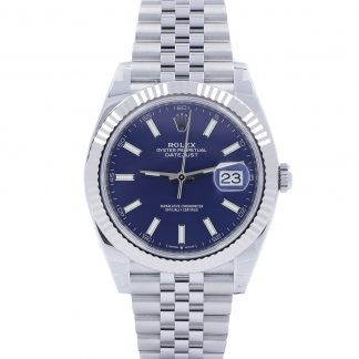 Rolex Datejust 41mm Blue Dial Jubilee 126334 Unworn 2021