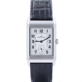 Jaeger-LeCoultre Reverso Classic Medium Small Seconds Manual-winding Silver Dial