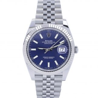 Rolex Datejust 41mm Blue Dial Jubilee 126334 Unworn 2022