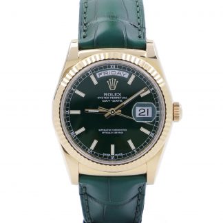 Day-Date 118138 green