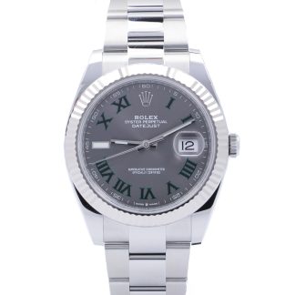 Rolex Datejust 41 126334 Wimbledon Oyster Unworn 2022