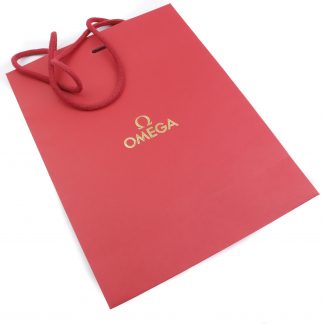 Omega Red Paper Bag