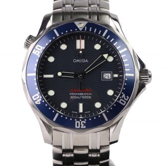 Omega 2541.80.00 Seamaster James Bond Quartz in Steel with Blue Dial