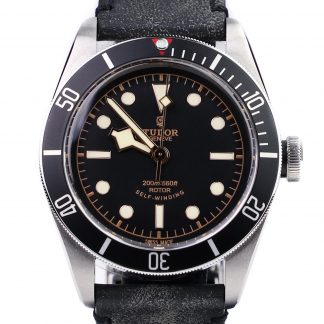 Tudor Heritage Black Bay 79220N Leather strap for sale online