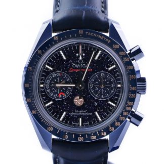 Omega Speedmaster Moonwatch Blue Side of Moon New 2019 304.93.44.52.03.002