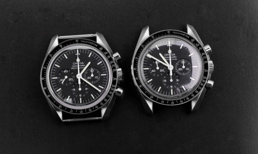 Omega Speedmaster Hesalite vs sapphire