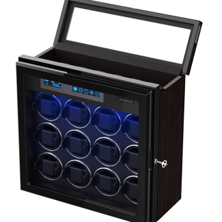 Jins & Vico Watch Winder for 12 Watches + 6 Storage Spaces