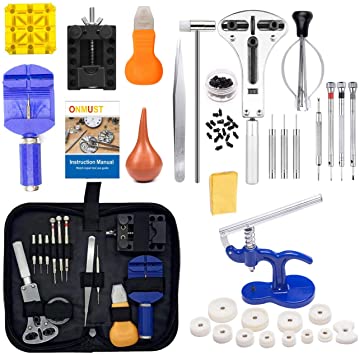 Onmust Watch Repair Kit, Watch Battery Replacement Tool Kit