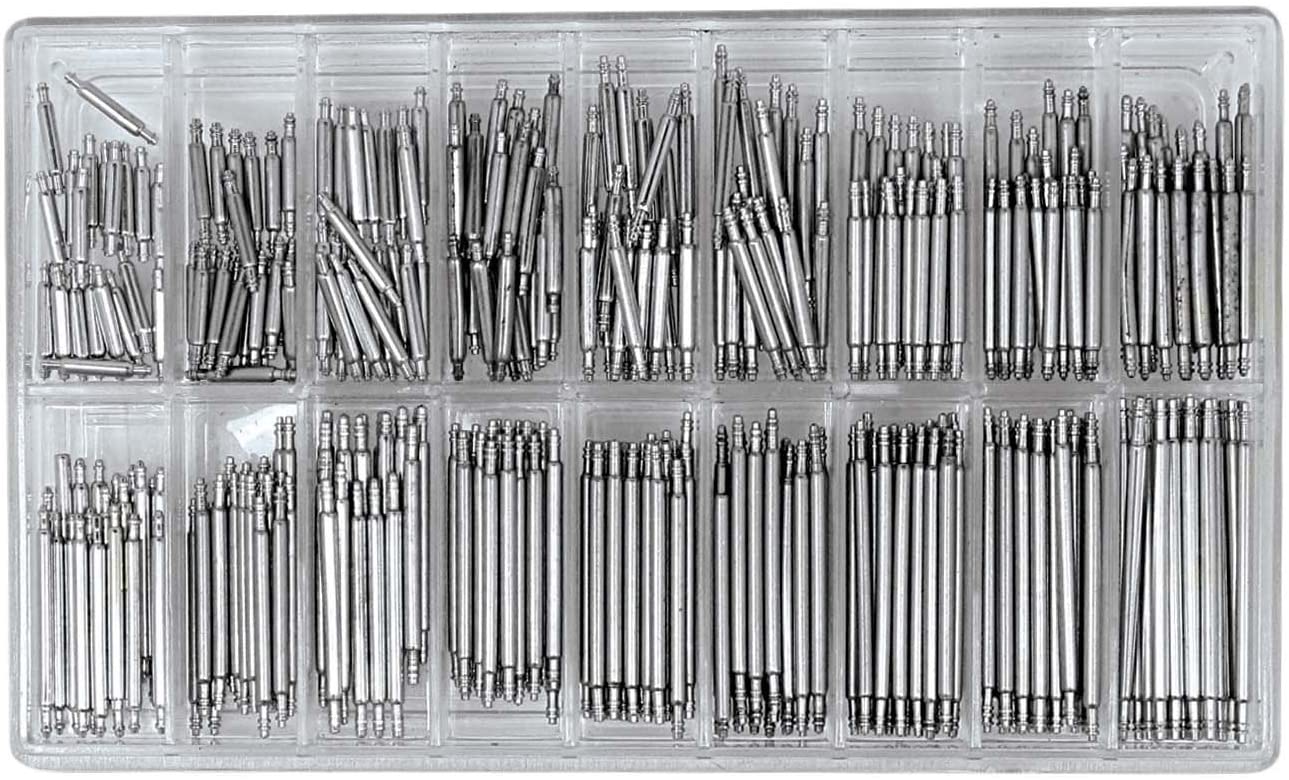 SE Professional Stainless Steel Spring Bar Set (360 PC)