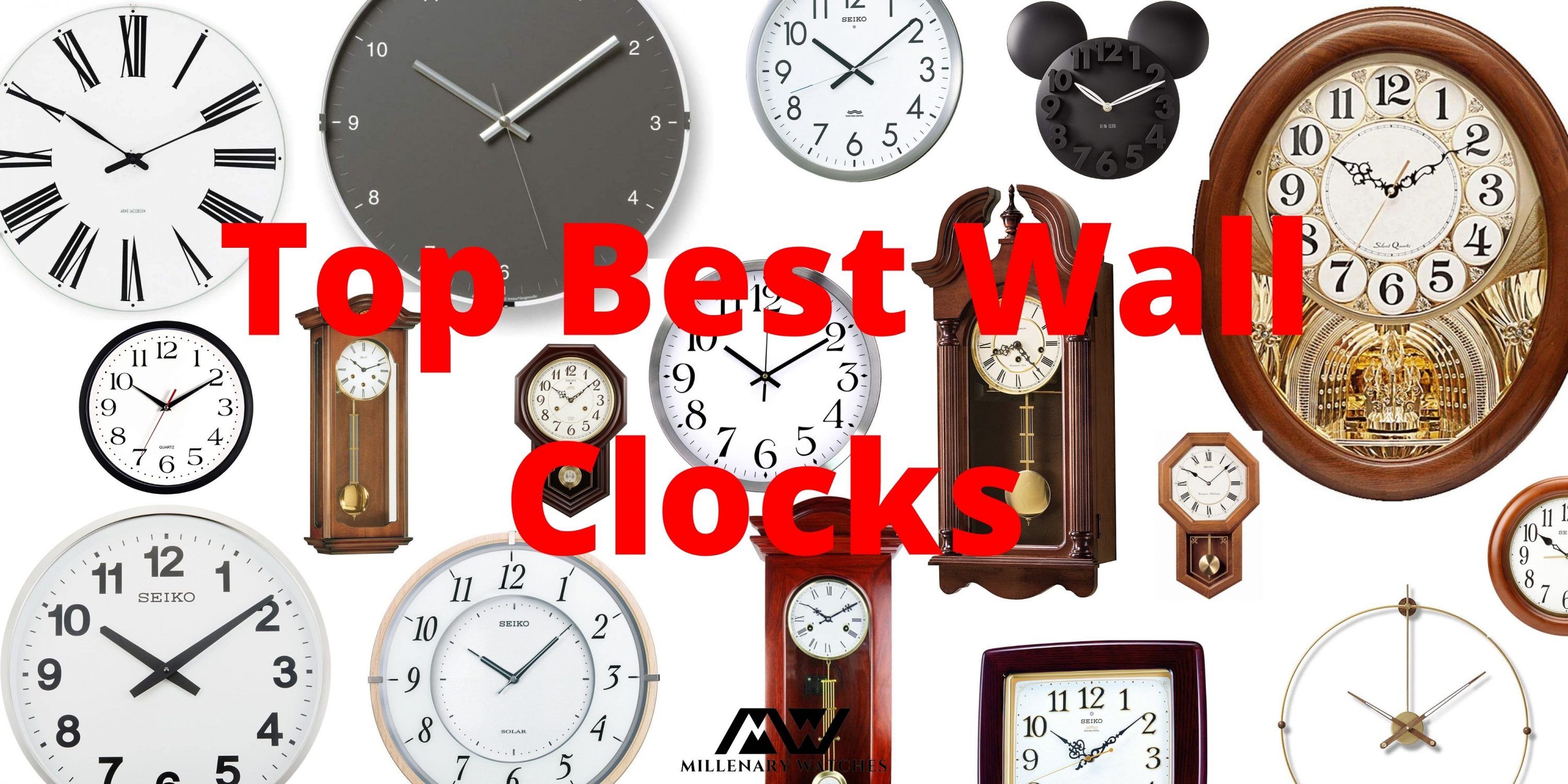 Top 18 Best Wall Clocks [Guide & List]